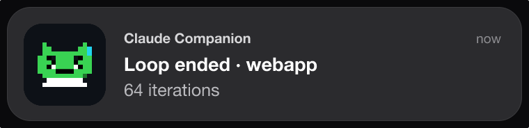 Native notifications